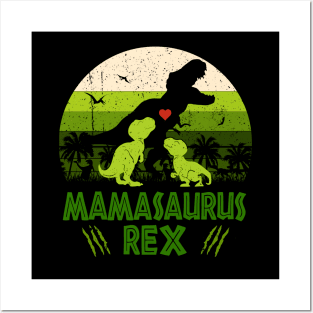 Mamasaurus Rex Mother T rex Mother_s Day Posters and Art